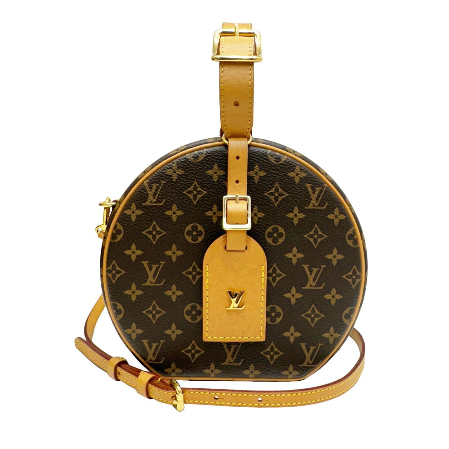 Louis Vuitton Brown Monogram Handbag Shoulder Bag ()