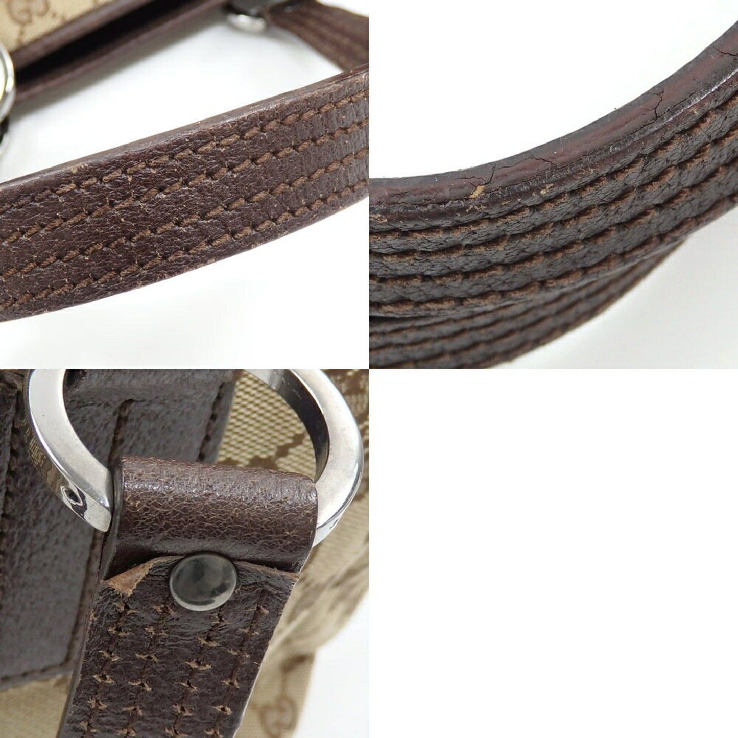 Gucci Gg Canvas Beige Brown Gg Canvas Tote Bag