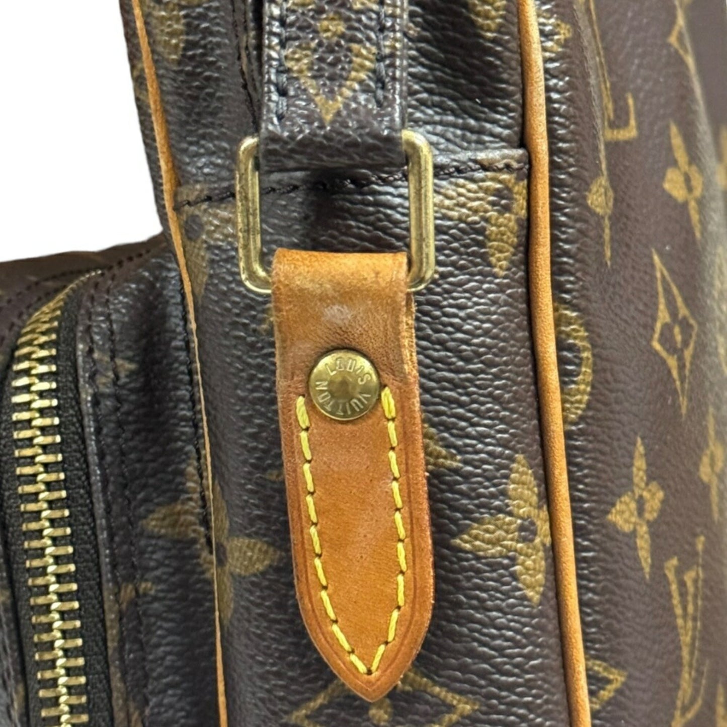 Louis Vuitton Brown Monogram Canvas Shoulder Bag