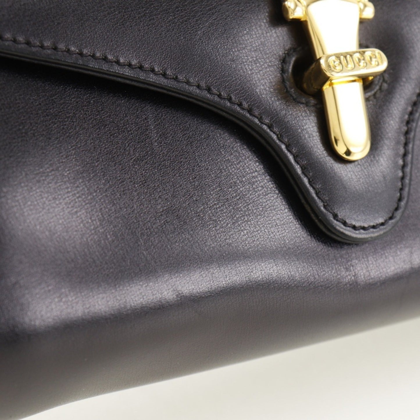 Gucci Black Leather Shoulder Bag