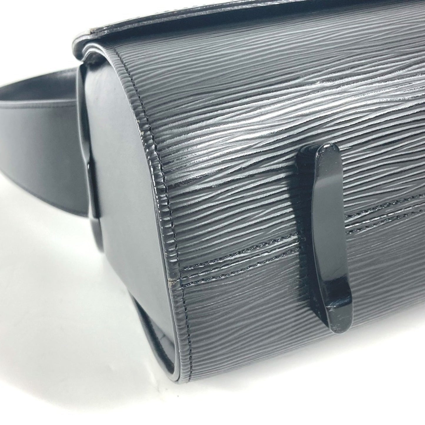 Louis Vuitton Black Noir Epi Leather Shoulder Bag