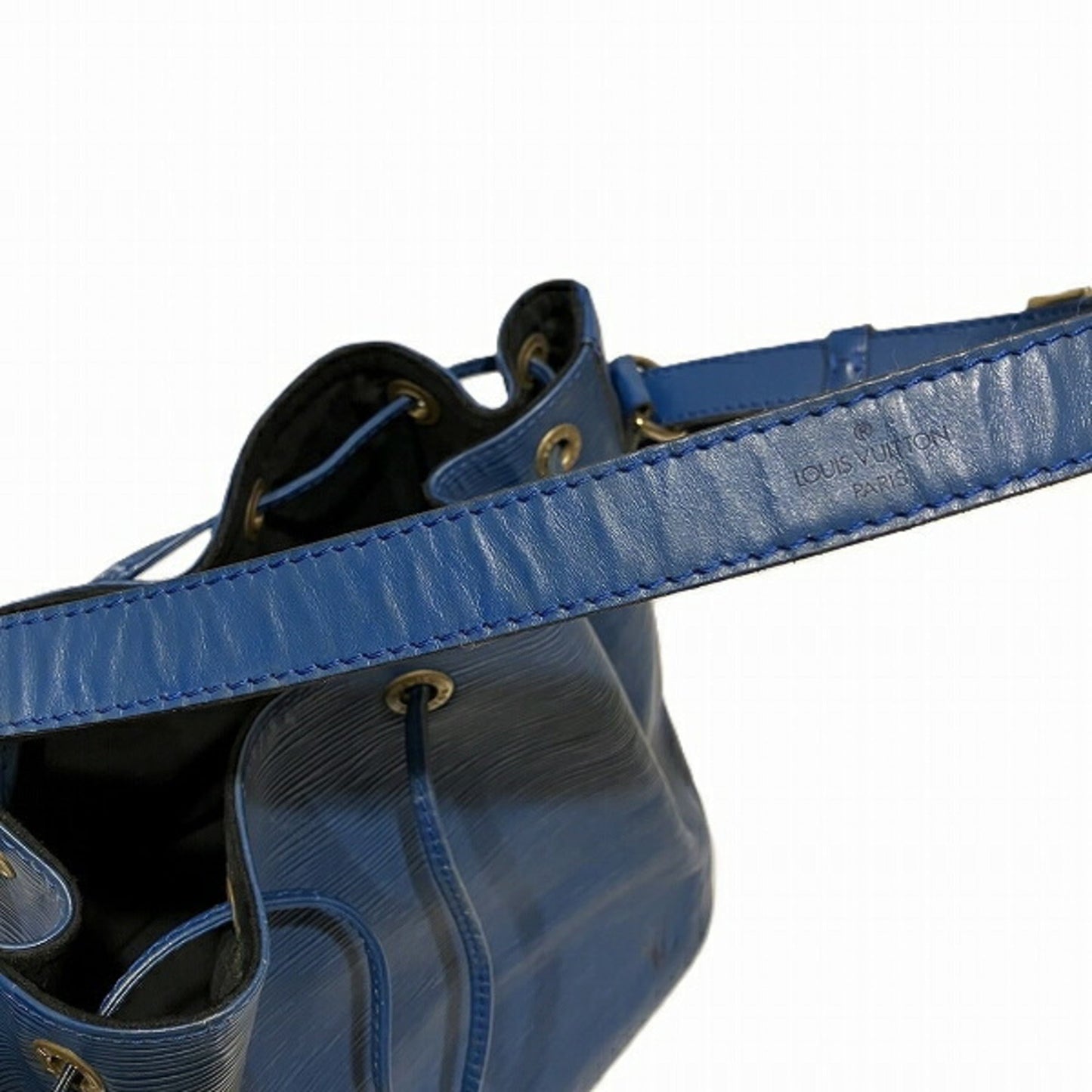 Louis Vuitton Toledo Blue Epi Leather Shoulder Bag