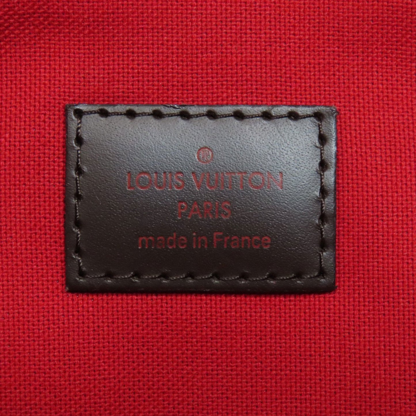 Louis Vuitton Damier Canvas Ebene Damier Canvas Shoulder Bag