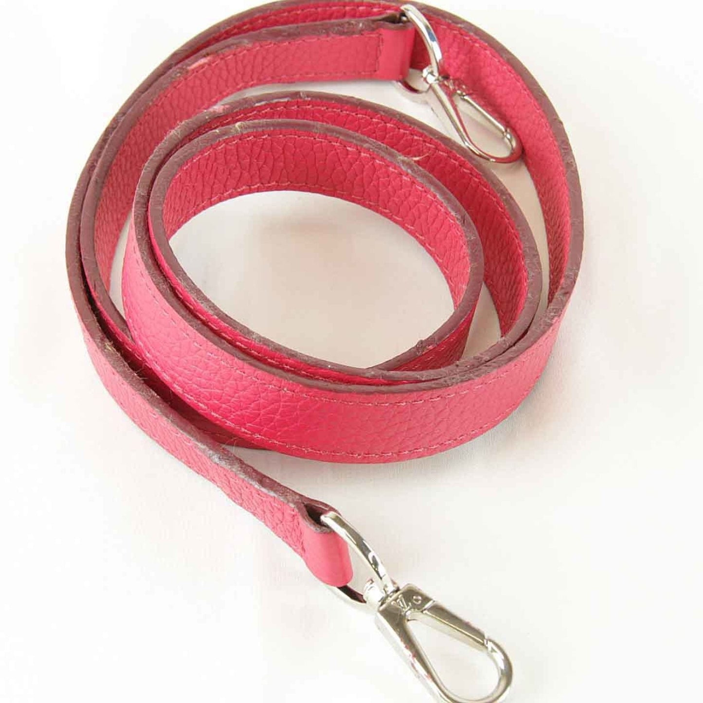 Louis Vuitton Pink Leather Shoulder Bag