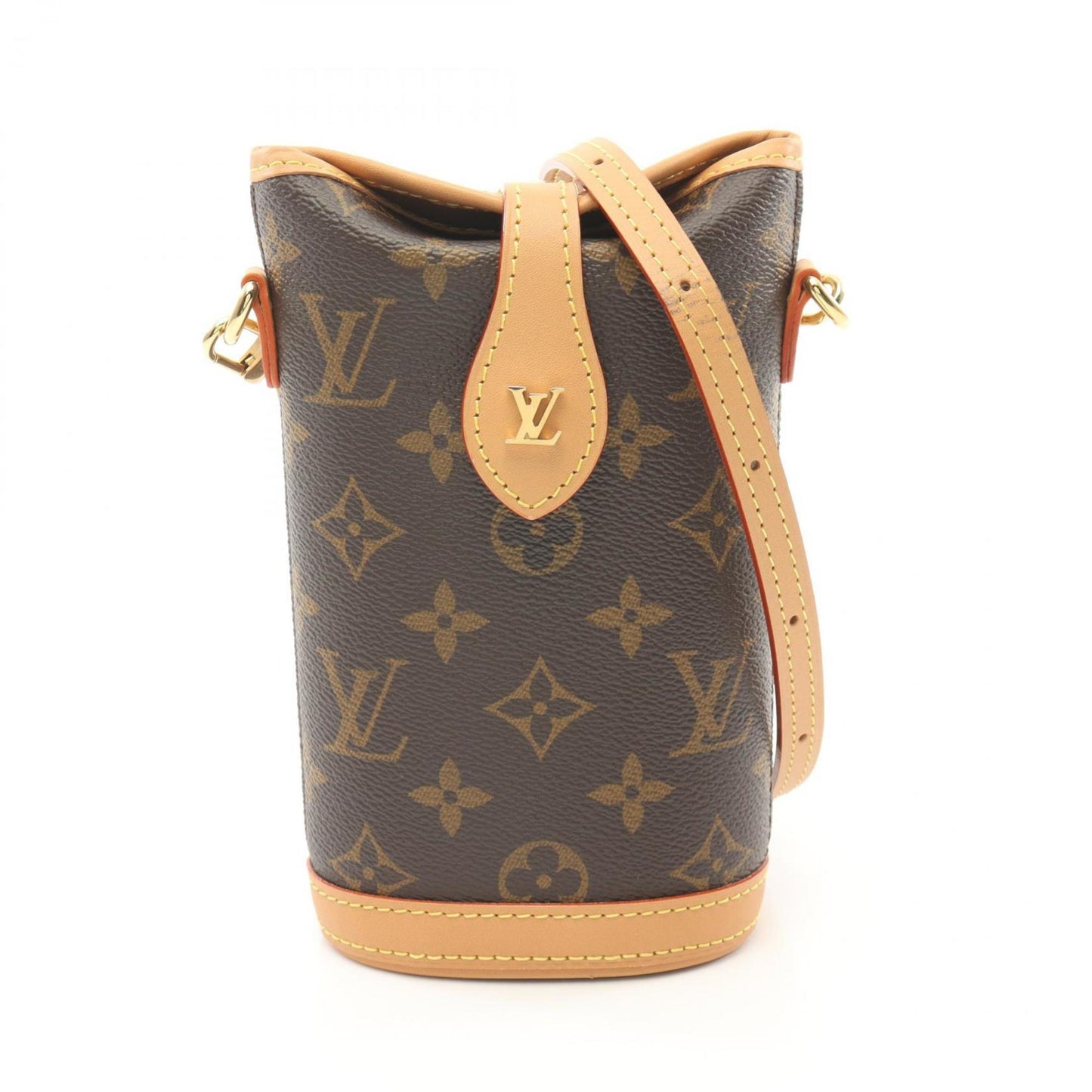 Louis Vuitton Brown Monogram Pvc Coated Canvas Leather Shoulder Bag