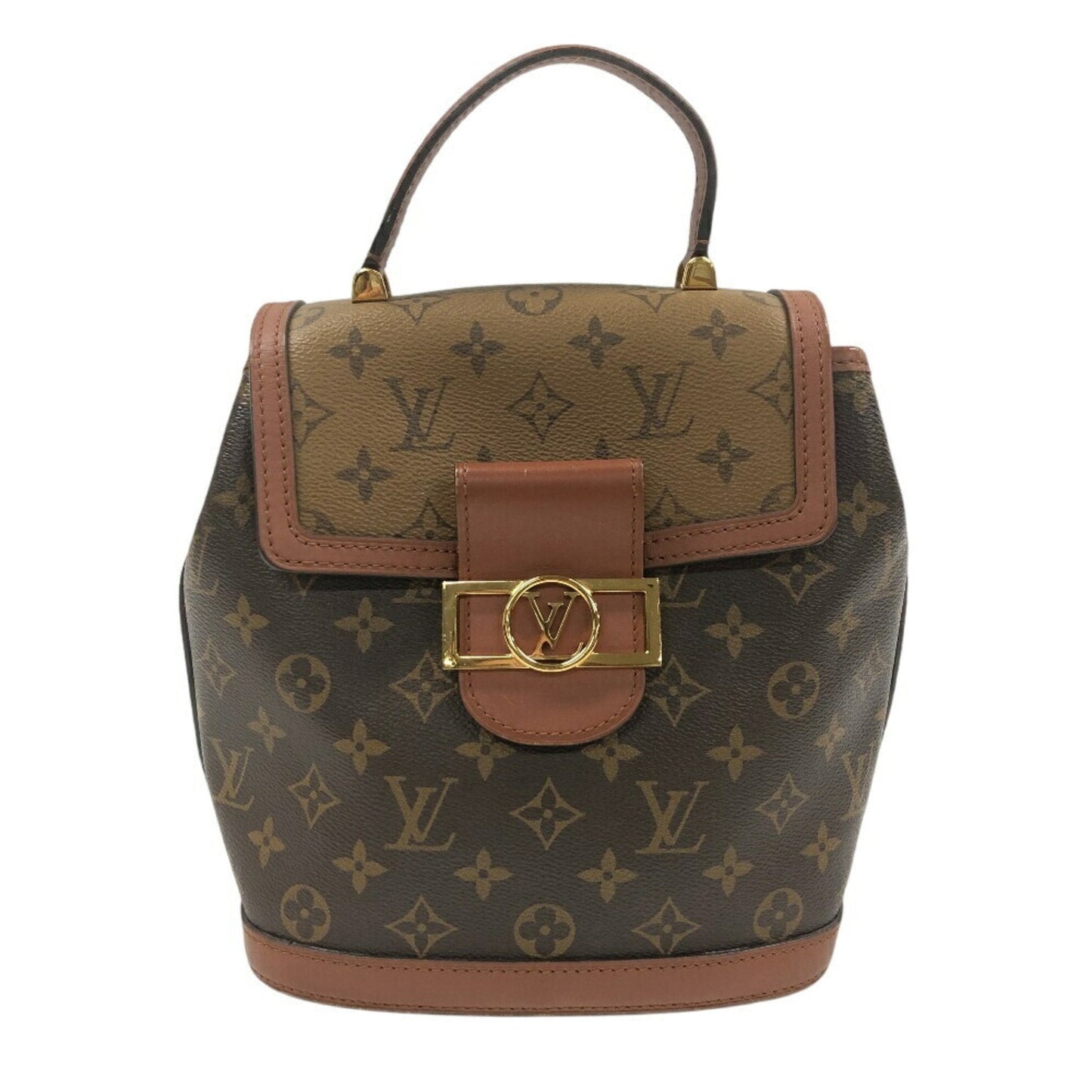 Louis Vuitton Brown Monogram Backpack ()