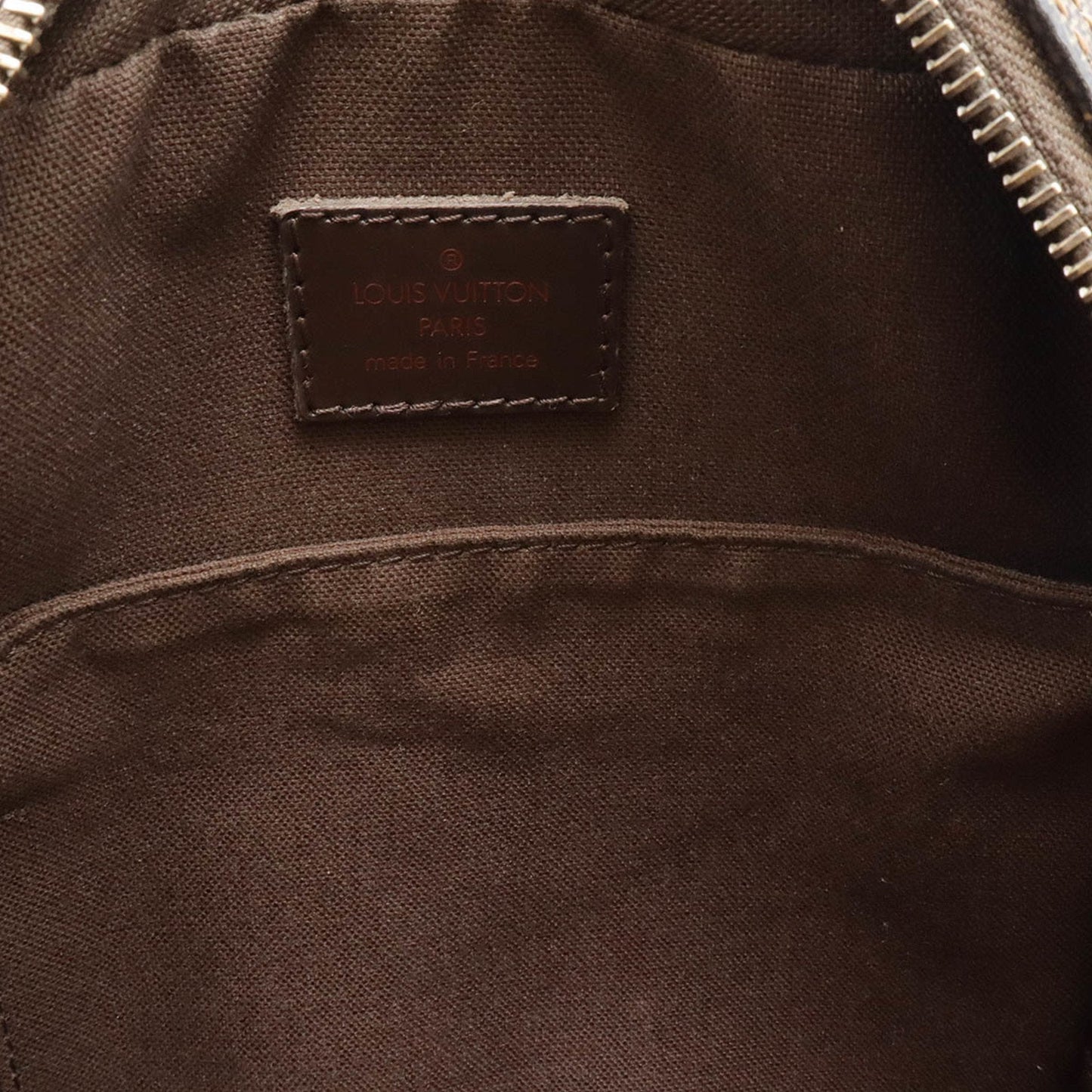 Louis Vuitton Brown Damier Canvas Pvc Pochette Shoulder Bag