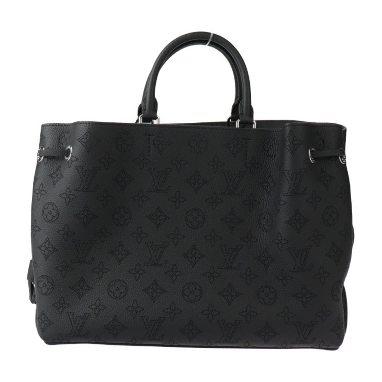 Louis Vuitton Black Mahina Leather Leather Handbag Shoulder Bag Tote Bag
