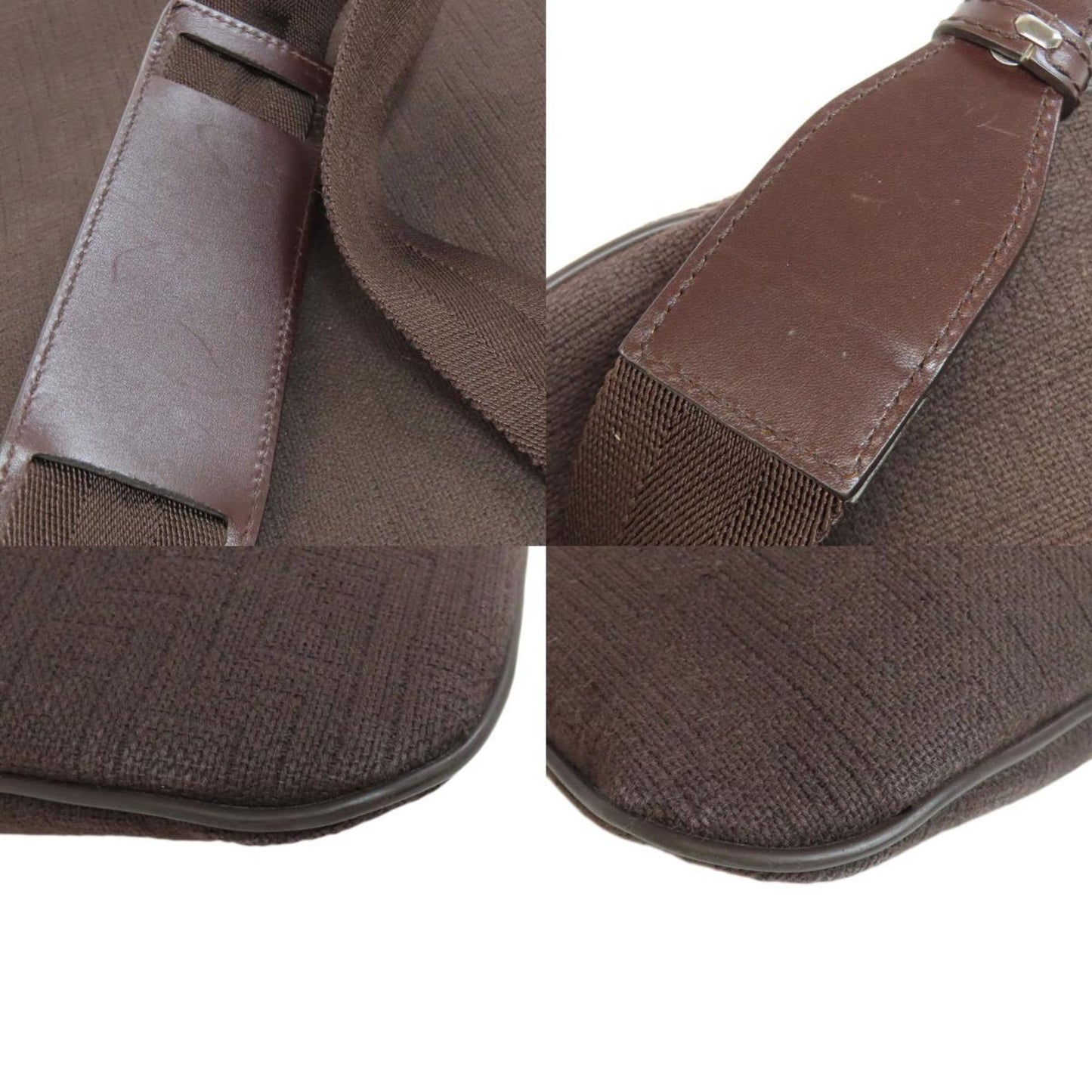 Gucci Brown Canvas Shoulder Bag