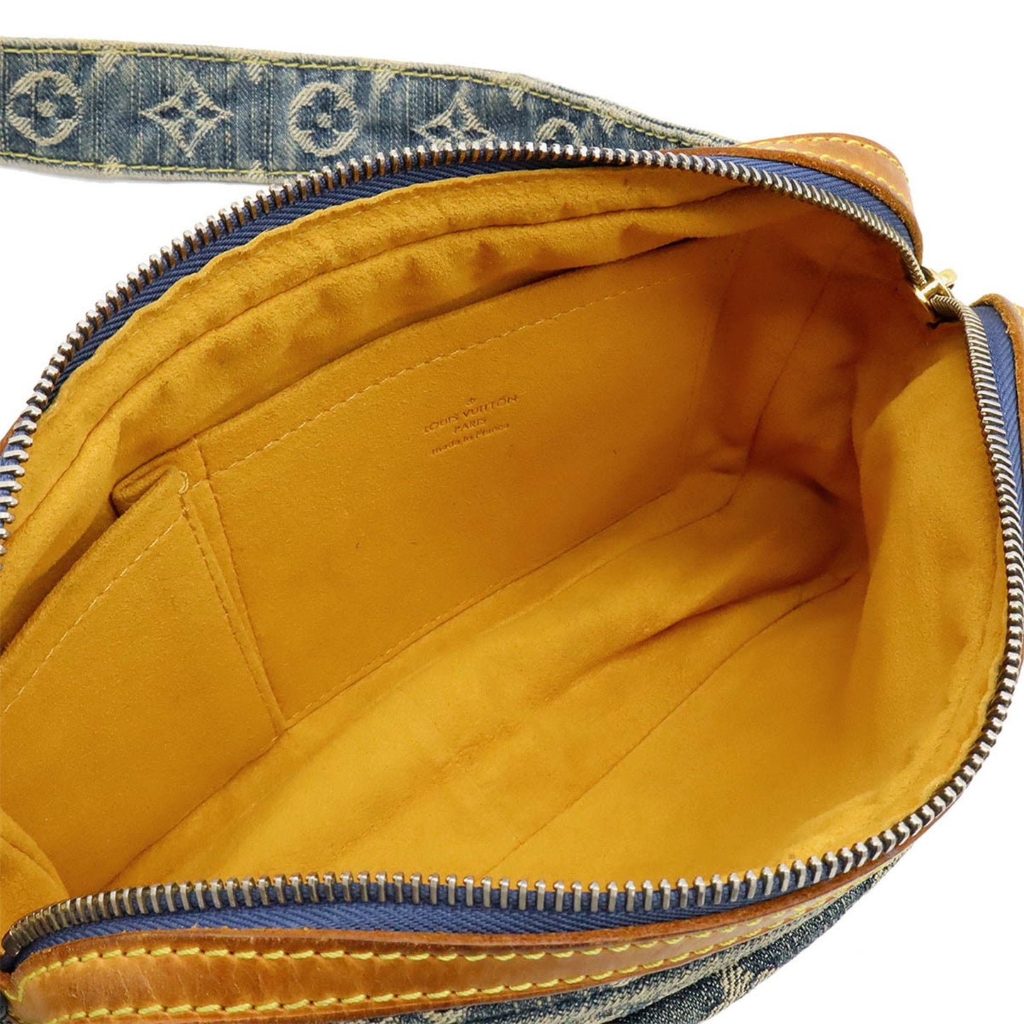 Louis Vuitton Blue Monogram Denim Fanny Pack Shoulder Bag