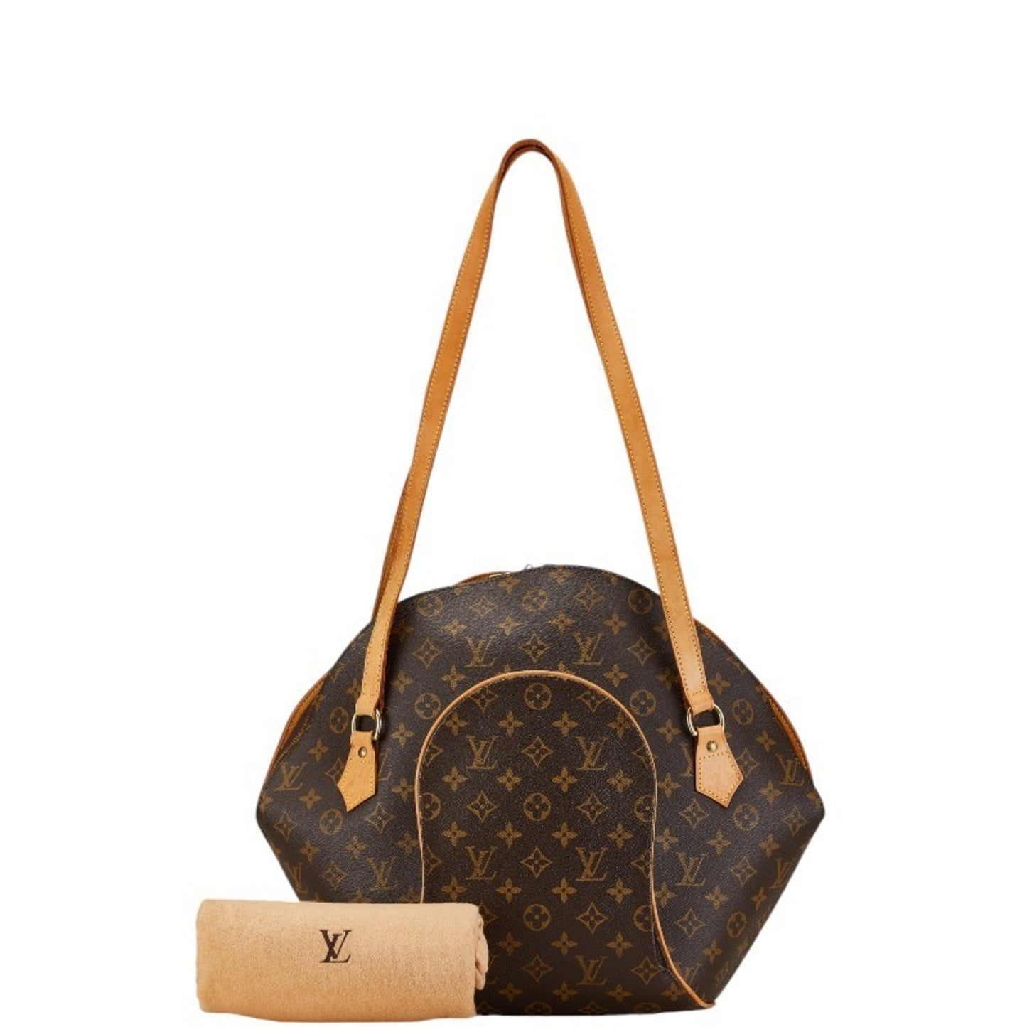 Louis Vuitton Brown Pvc Leather Shoulder Bag
