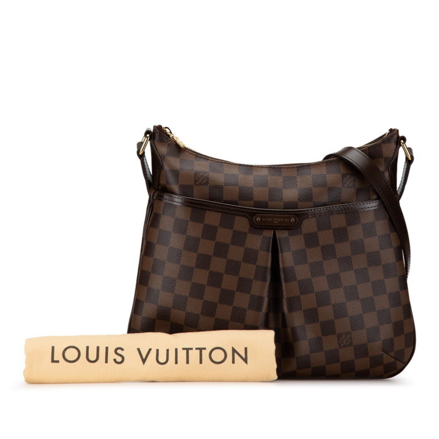 Louis Vuitton Brown Pvc Leather Shoulder Bag