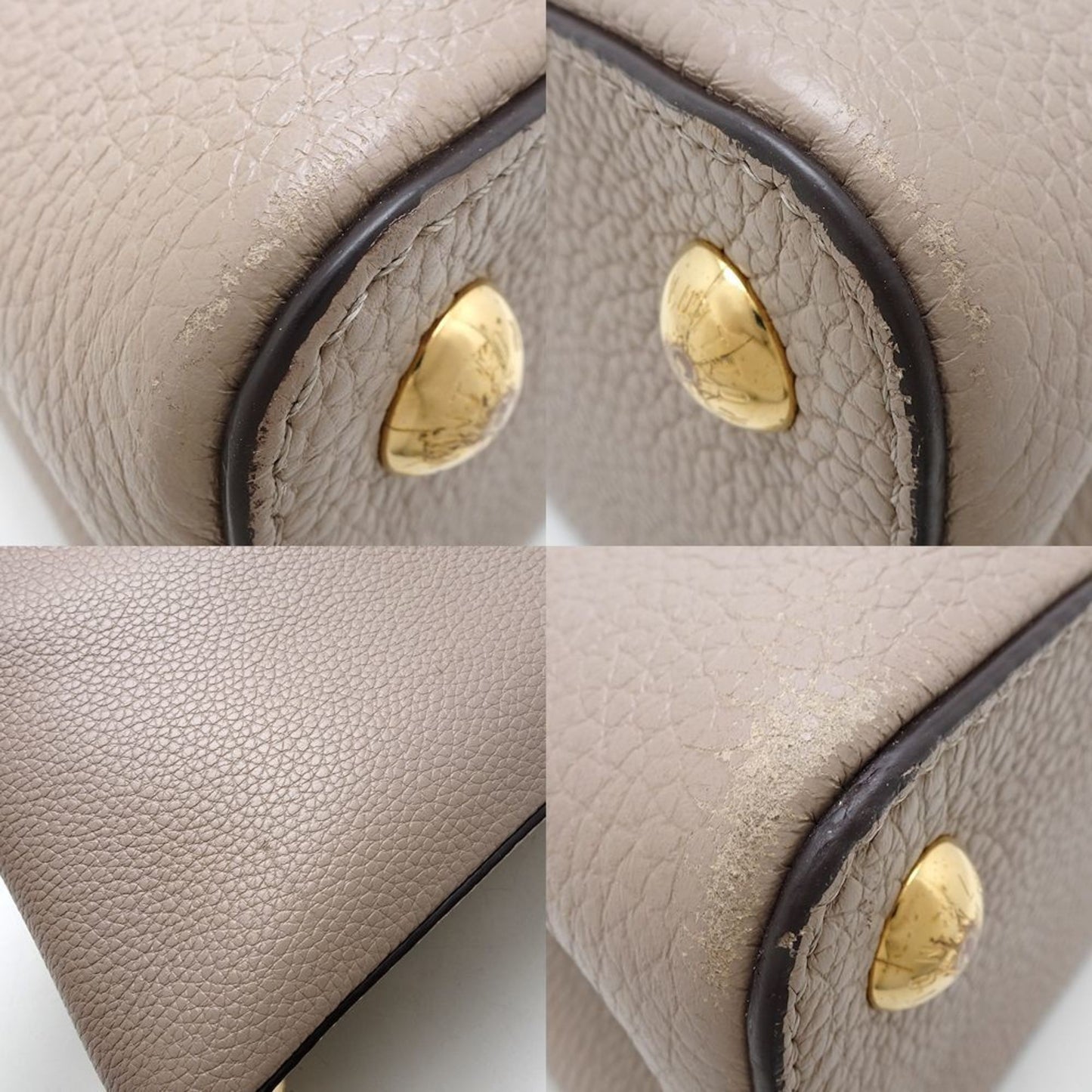 Louis Vuitton Galle Leather Handbag Shoulder Bag