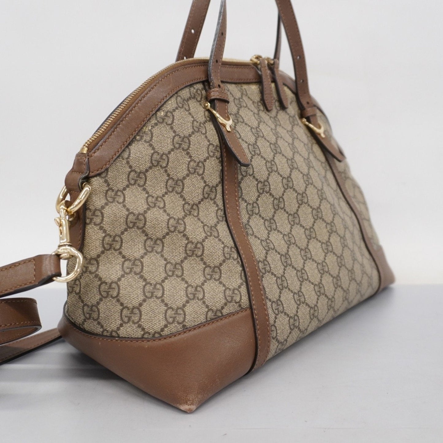 Gucci Brown Pvc Handbag