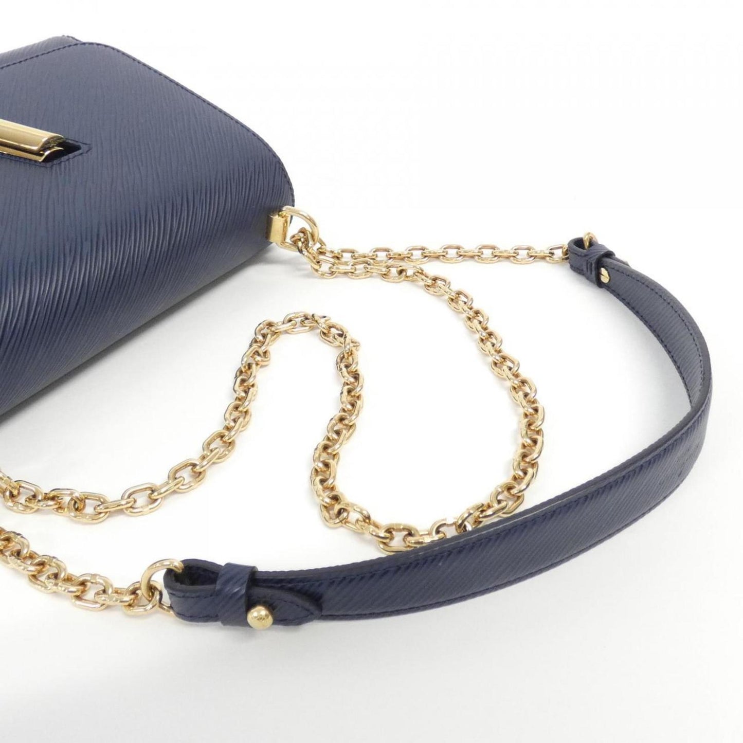 Louis Vuitton Indigo Leather Shoulder Bag