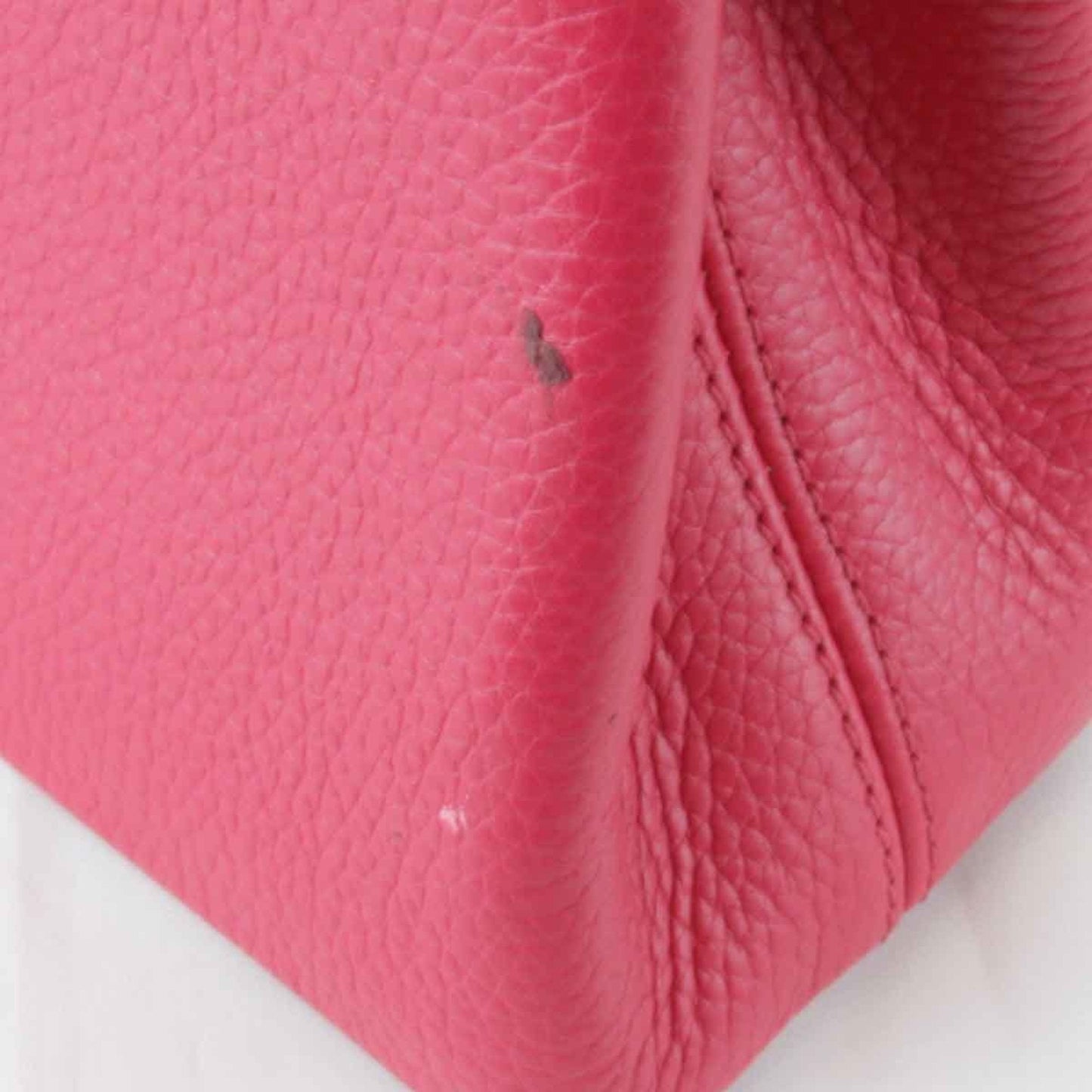 Louis Vuitton Pink Leather Shoulder Bag