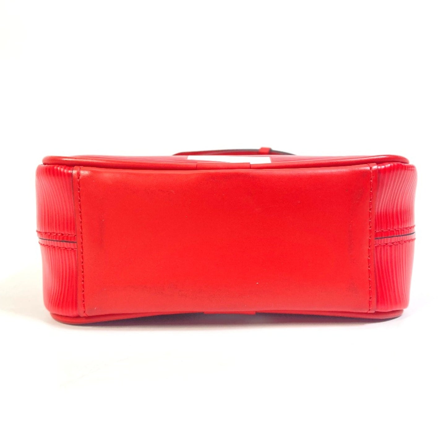 Louis Vuitton Red Leather Shoulder Bag