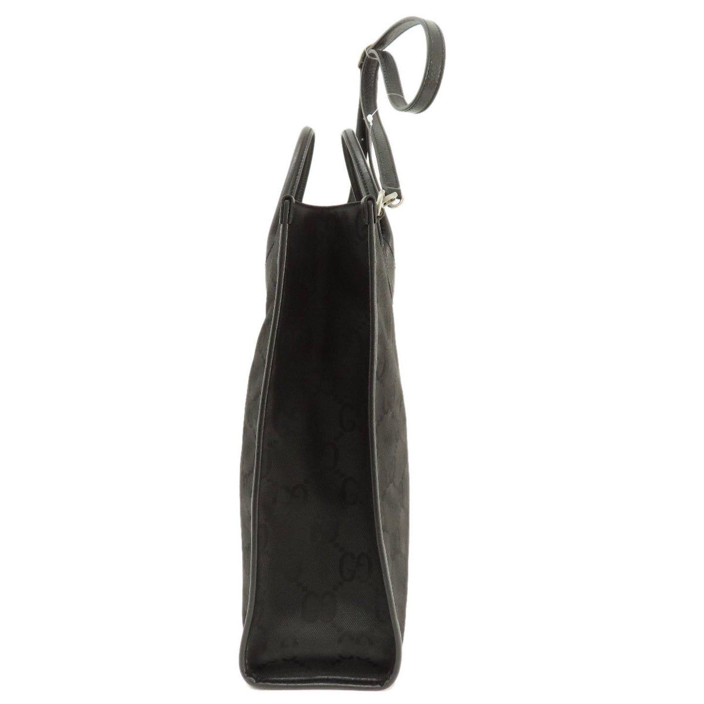 Gucci Black Canvas Tote Bag