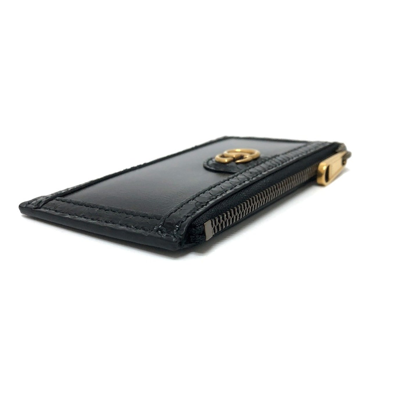 Gucci Black Leather Coin Purse/Coin Case