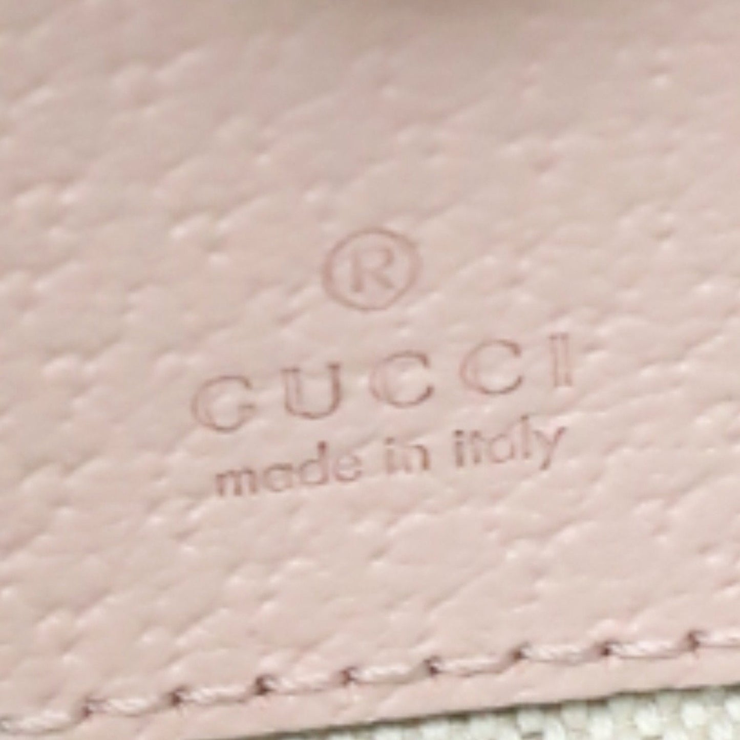 Gucci Pink Gg Canvas Handbag