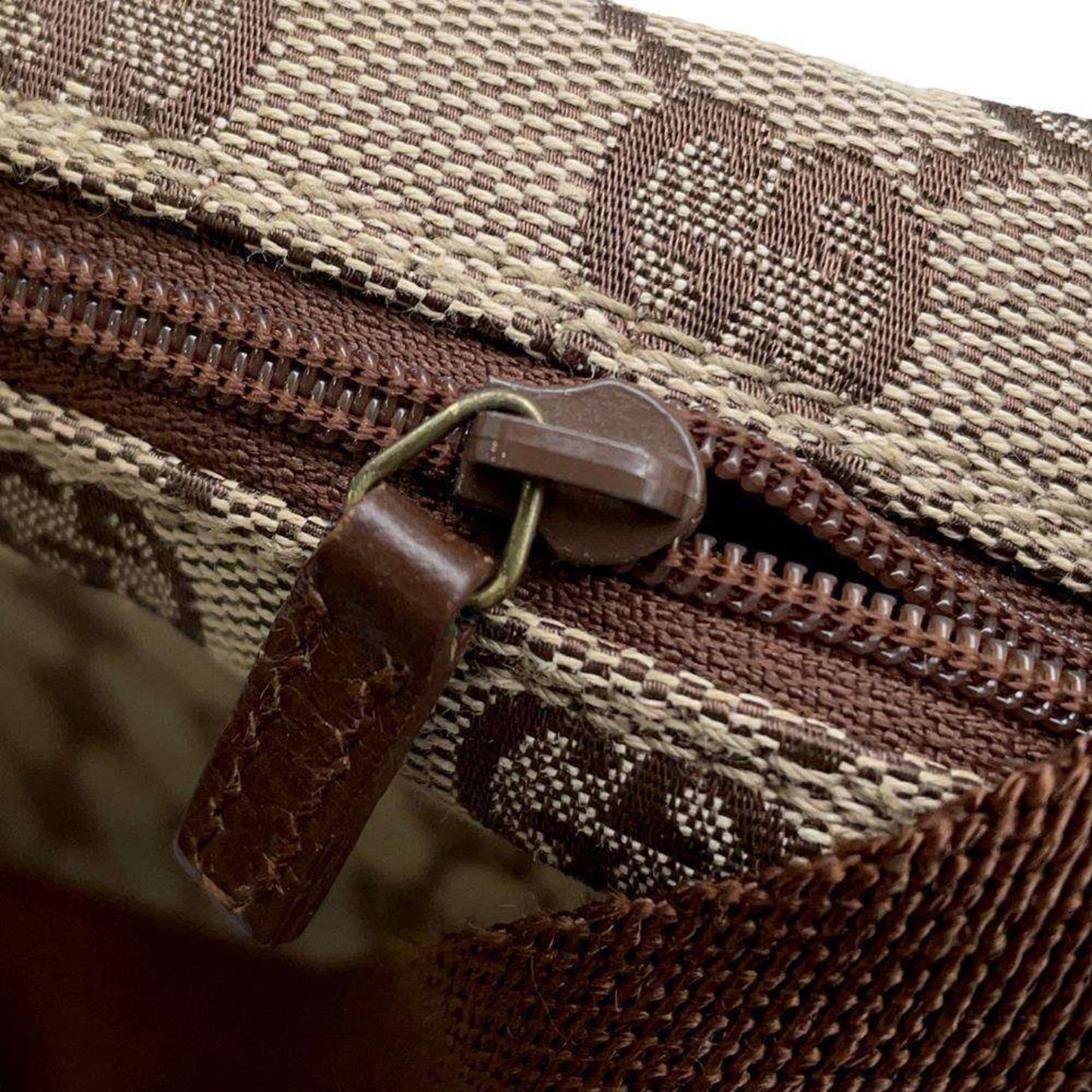 Gucci Gg Canvas Brown Gg Canvas Shoulder Bag
