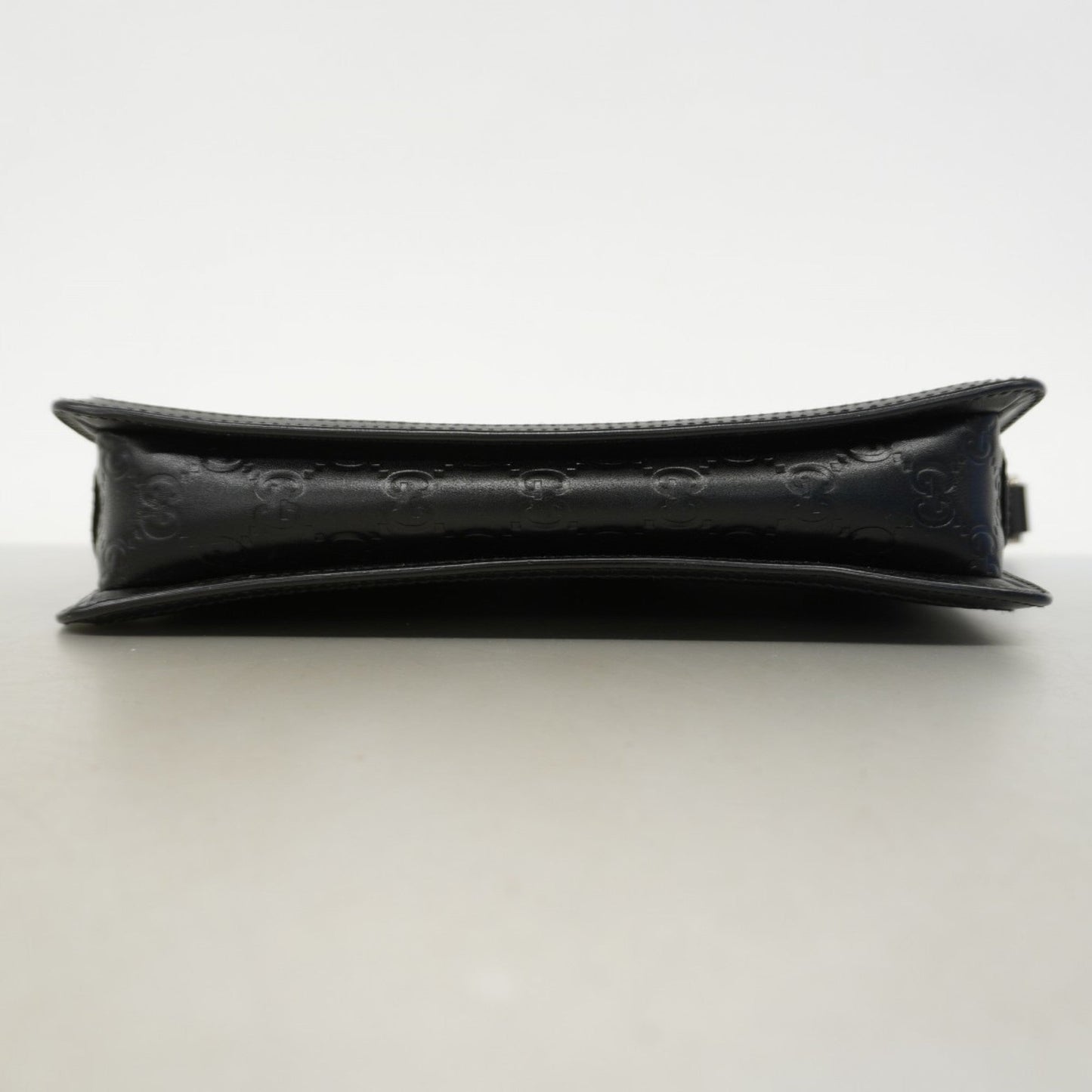 Gucci Black Leather Clutch Bag