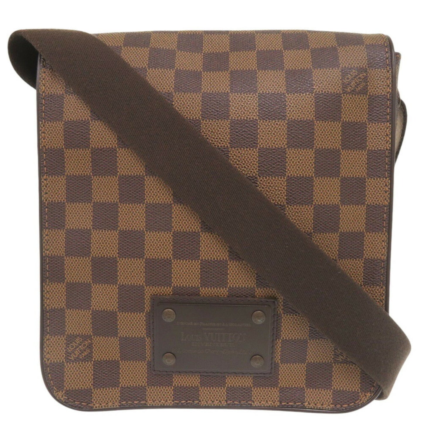 Louis Vuitton Ebene Damier Canvas Shoulder Bag
