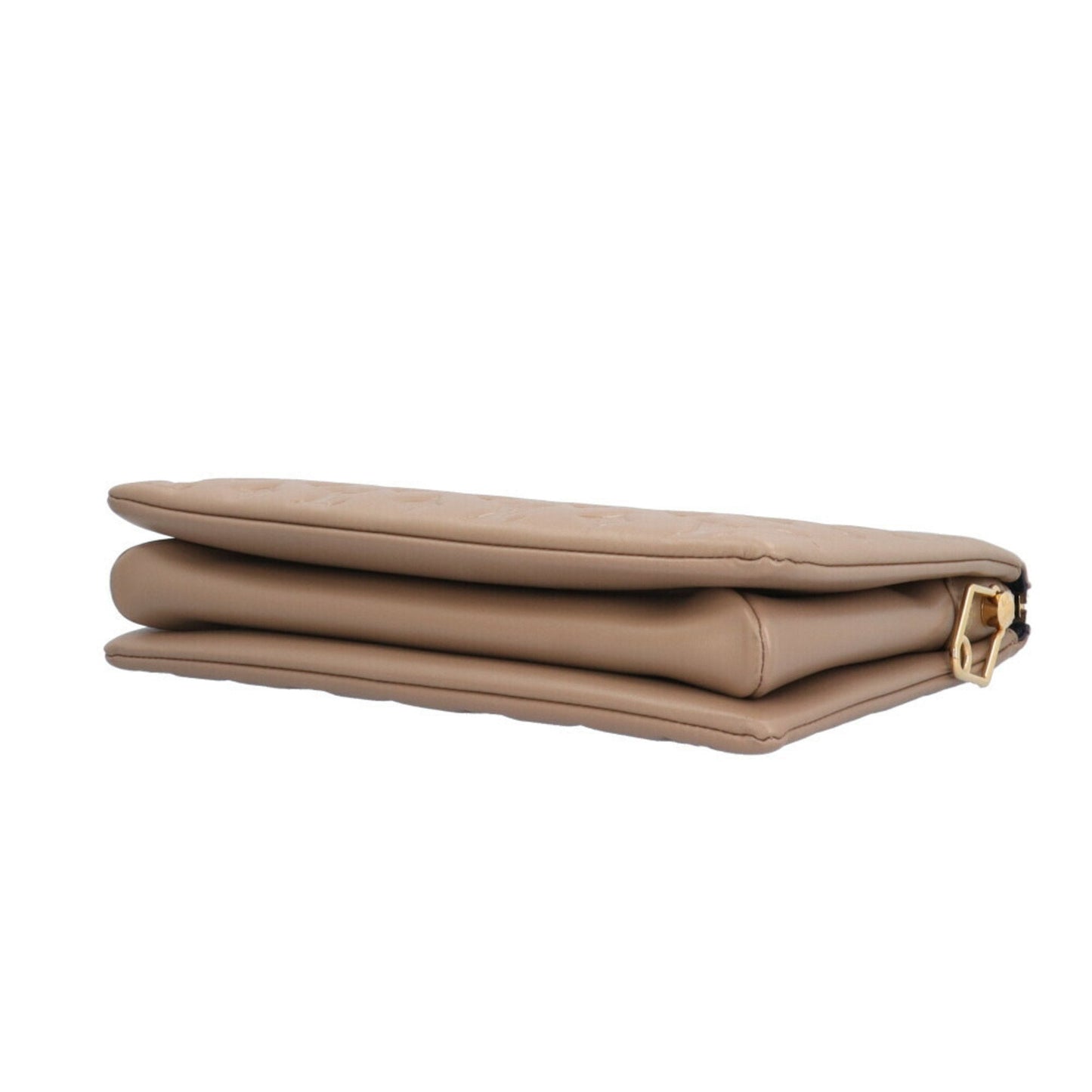 Louis Vuitton Beige Taupe Leather Shoulder Bag
