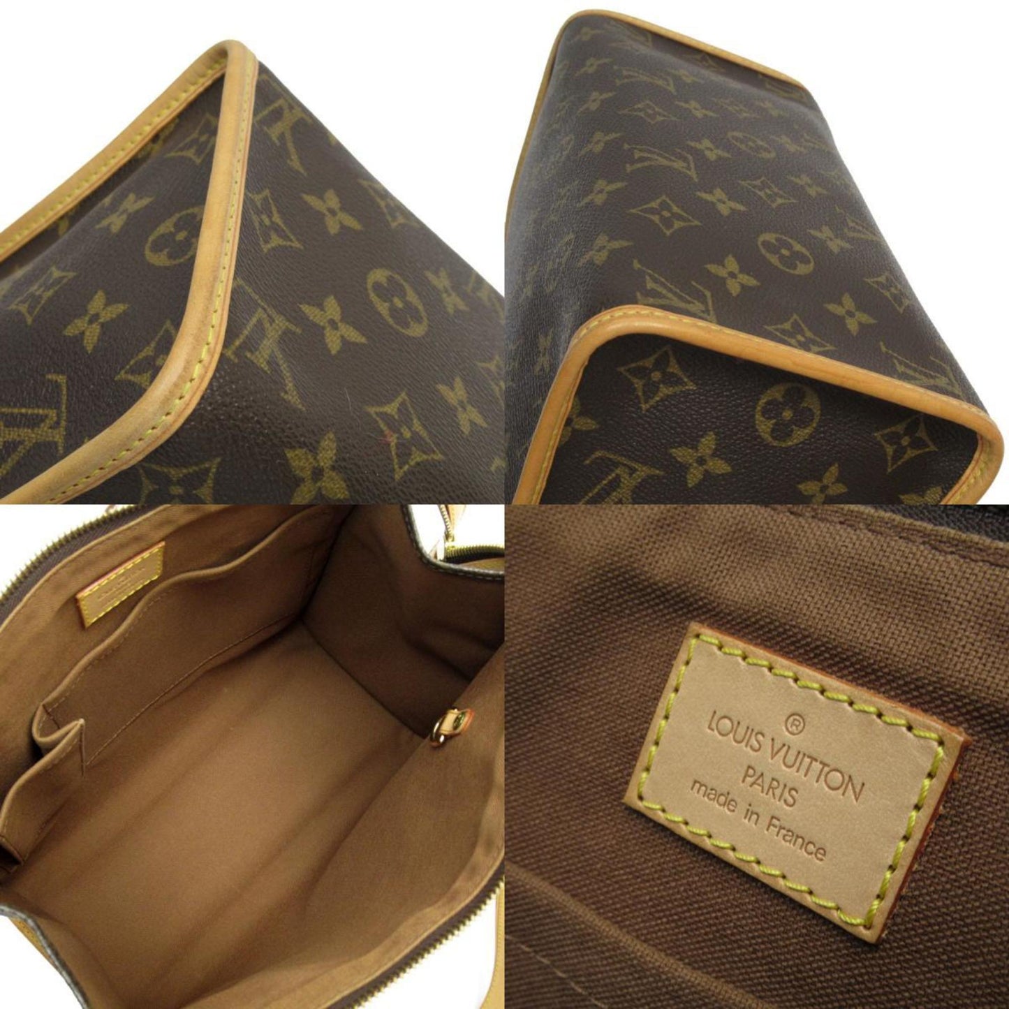 Louis Vuitton Brown Monogram Canvas Shoulder Bag