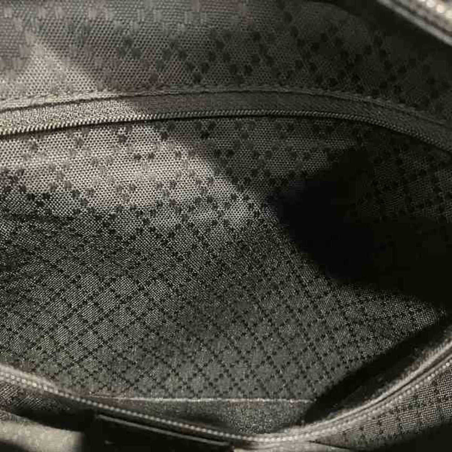 Gucci Black Nylon Canvas Shoulder Bag Tote Bag