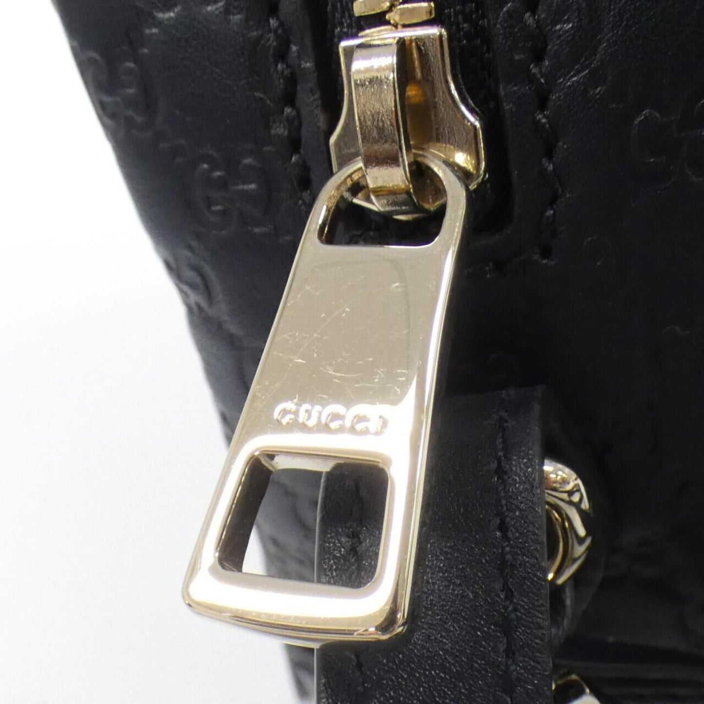 Gucci Blue Leather Shoulder Bag