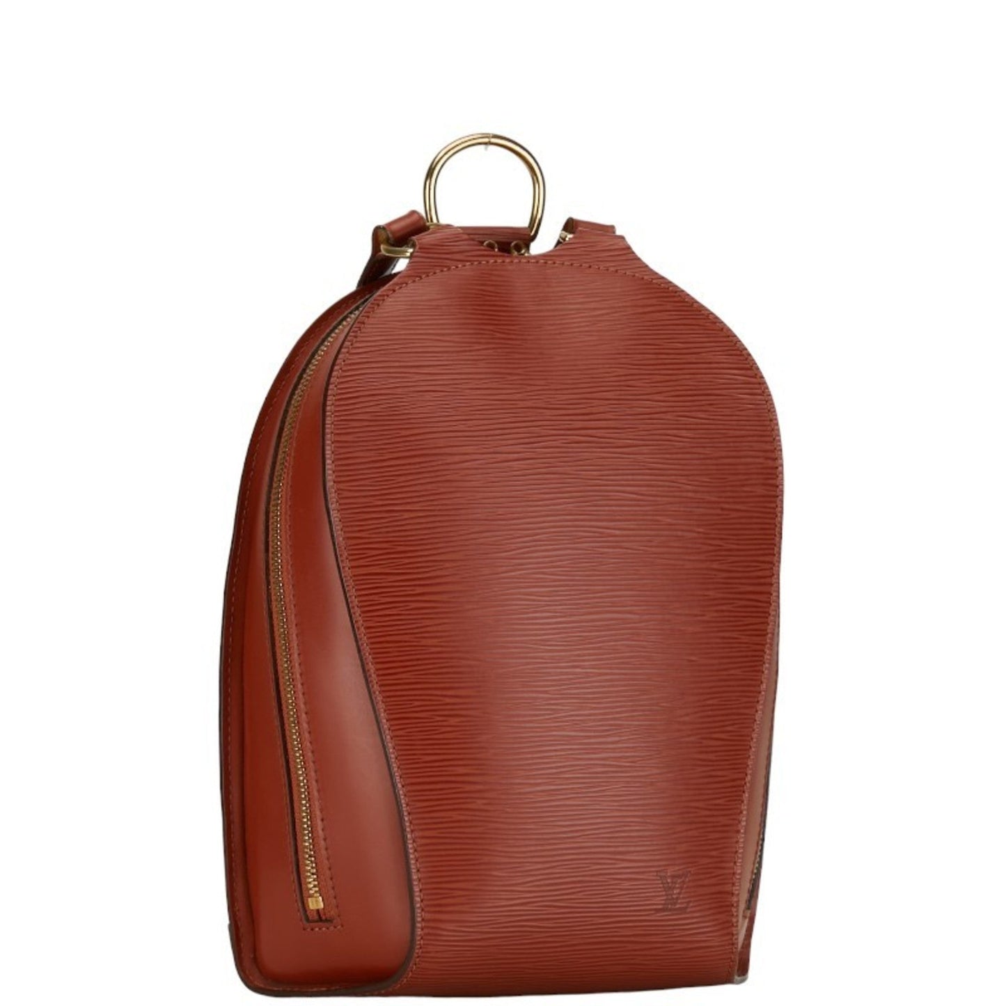 Louis Vuitton Brown Leather Backpack