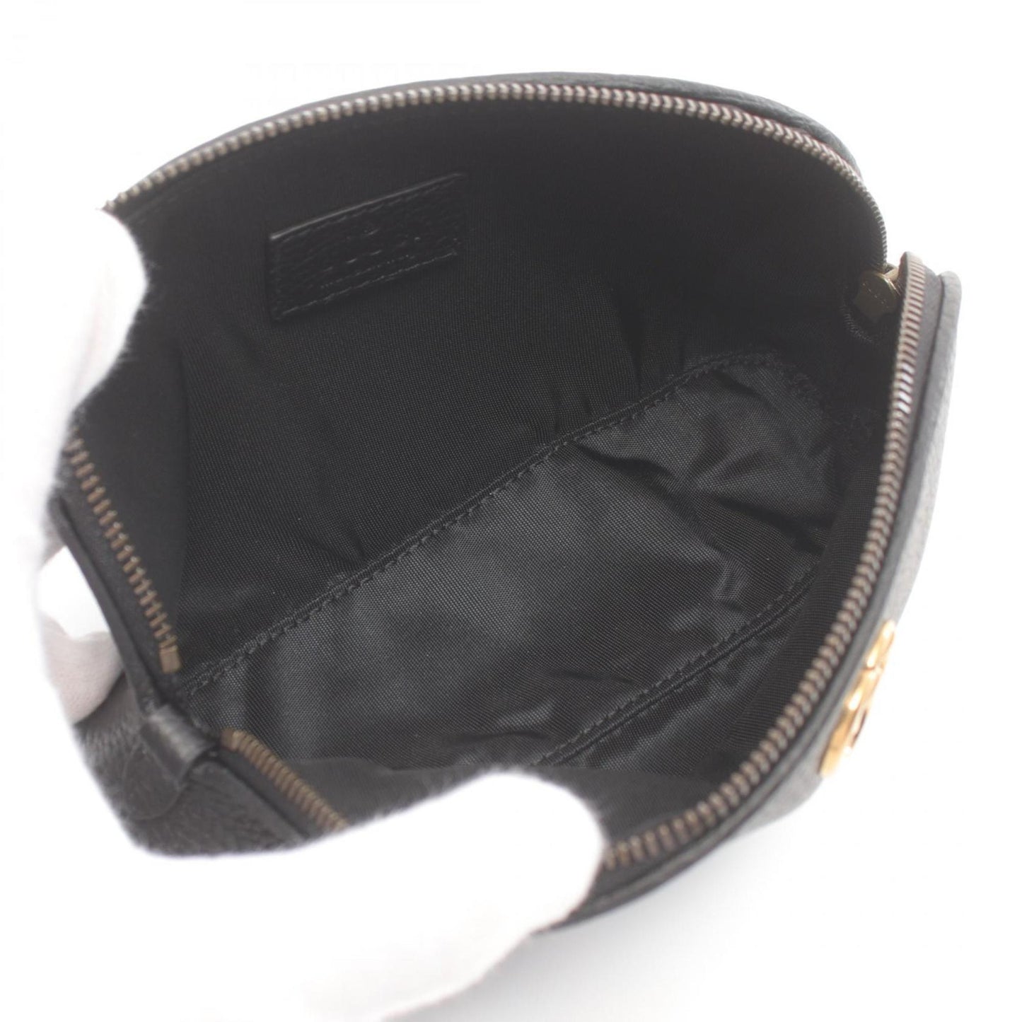 Gucci Black Leather Pouch
