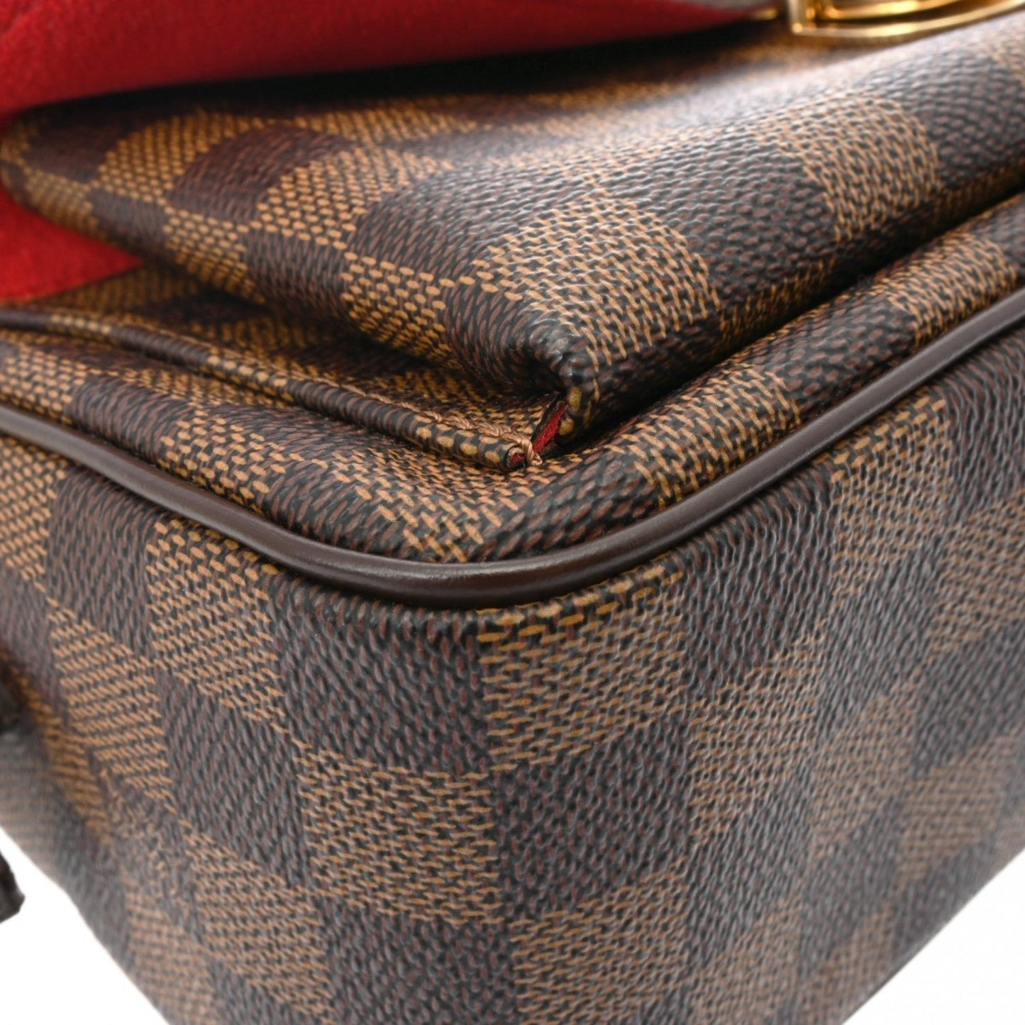 Louis Vuitton Damier Brown Damier Canvas Shoulder Bag