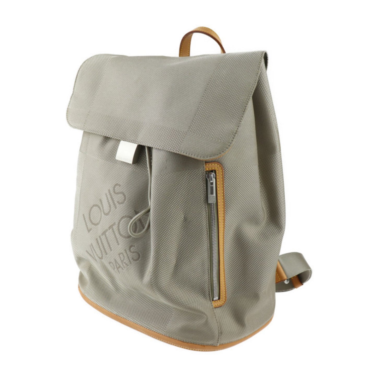 Louis Vuitton Sable Leather Backpack Handbag