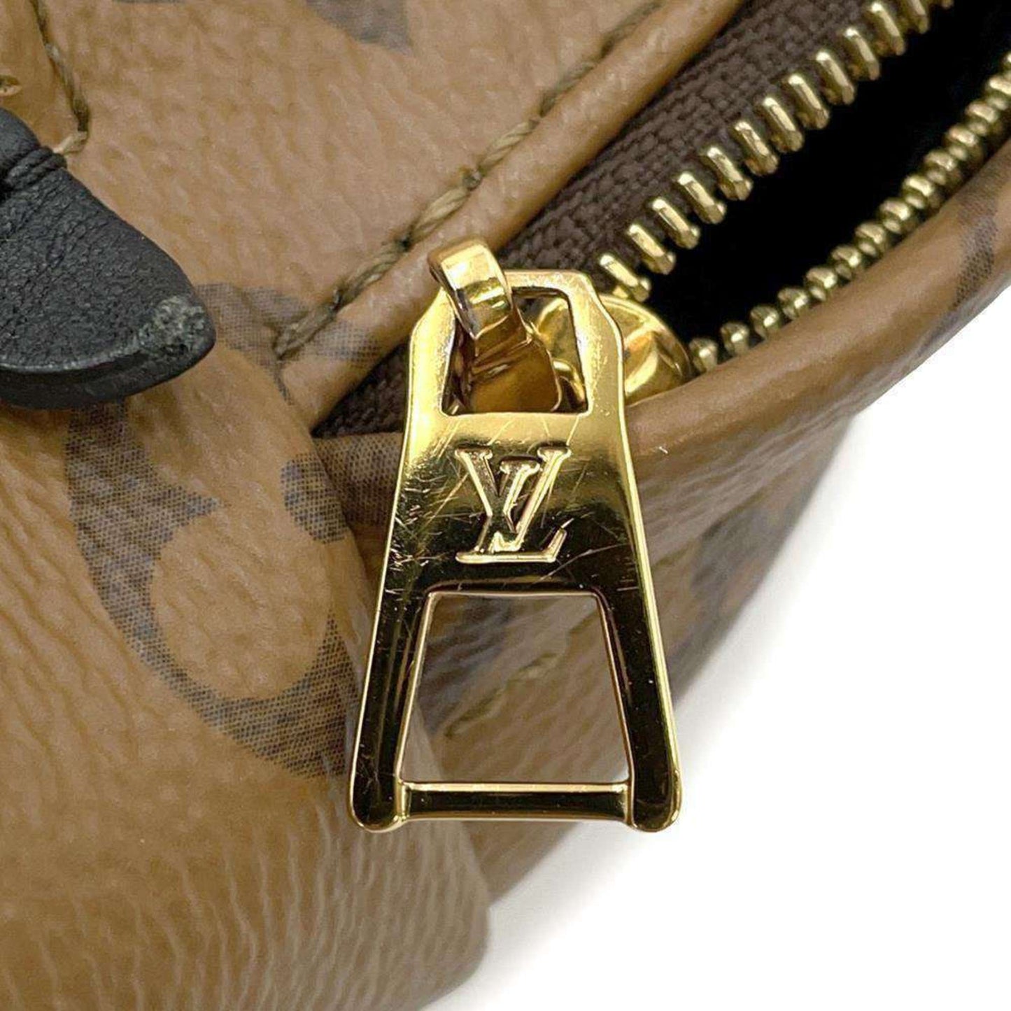Louis Vuitton Noir Monogram Reverse Monogram Backpack