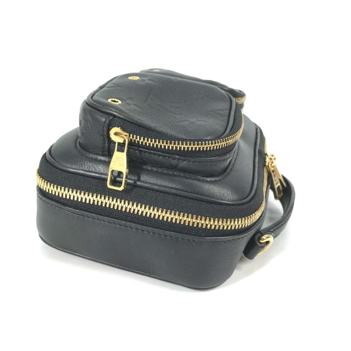 Louis Vuitton Black Leather Shoulder Bag