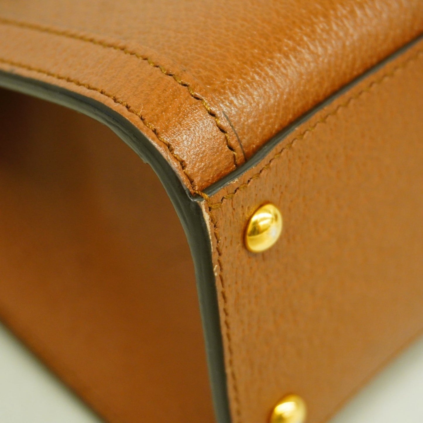 Gucci Brown Leather Handbag