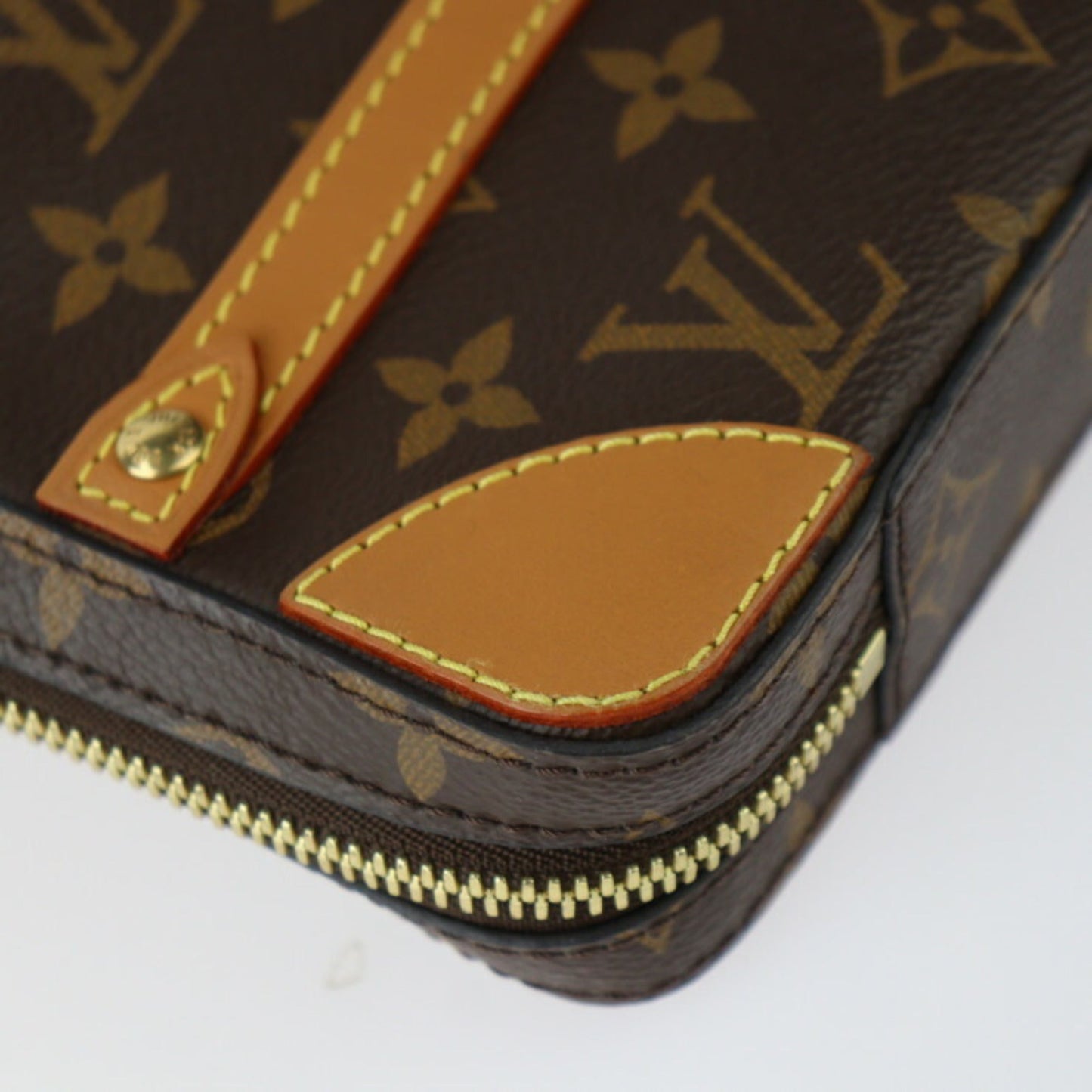 Louis Vuitton Monogram Brown Monogram Monogram Leather Shoulder Bag