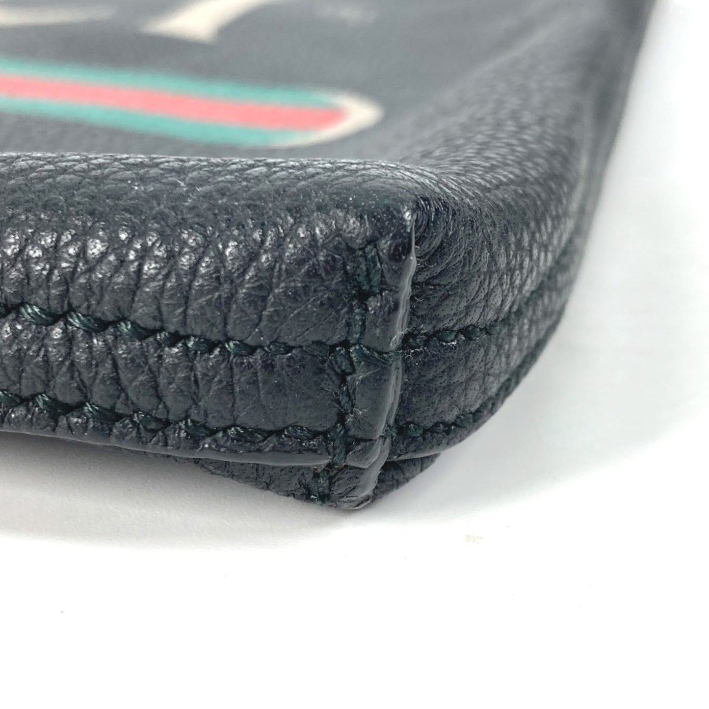 Gucci Black Leather Clutch Bag