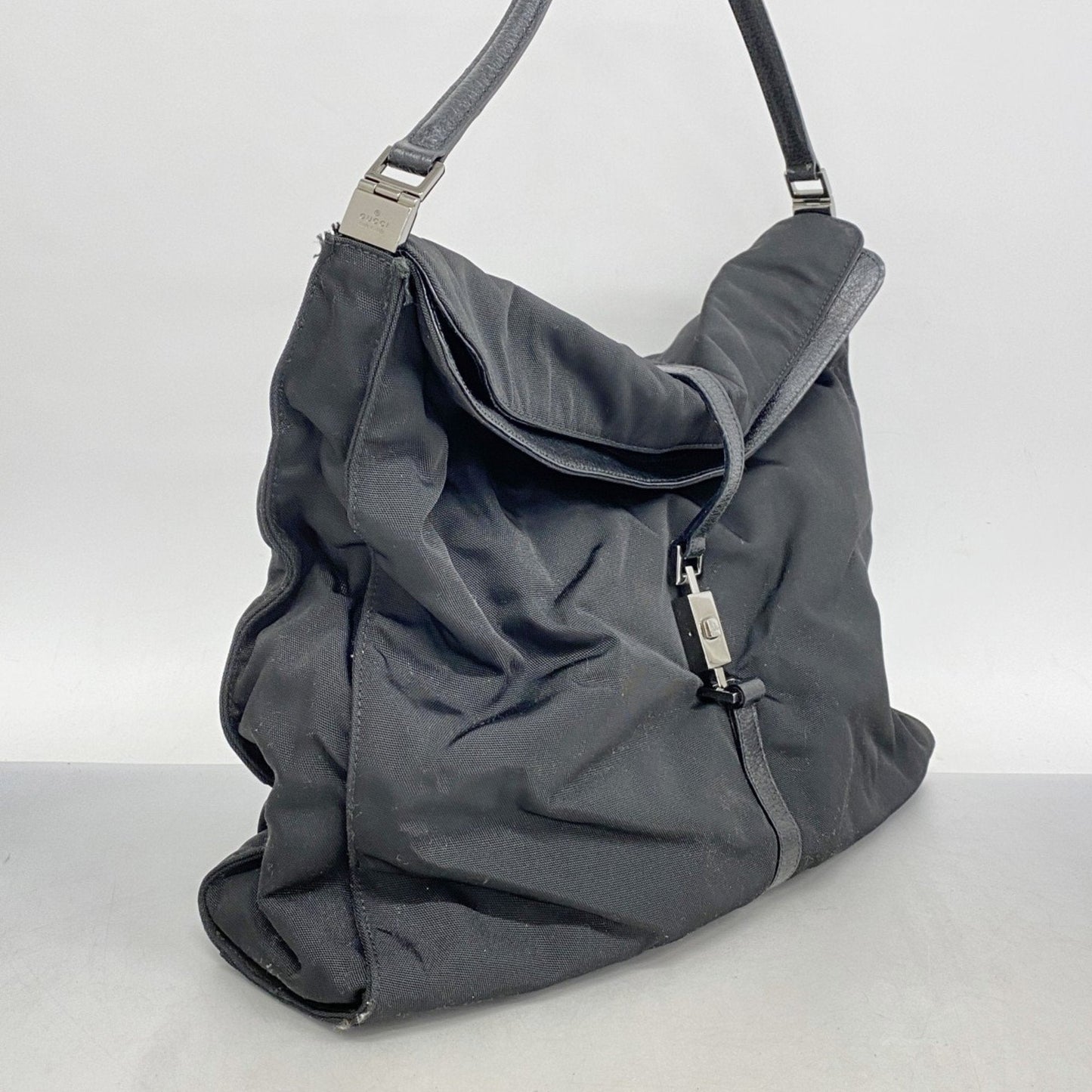 Gucci Black Nylon Shoulder Bag