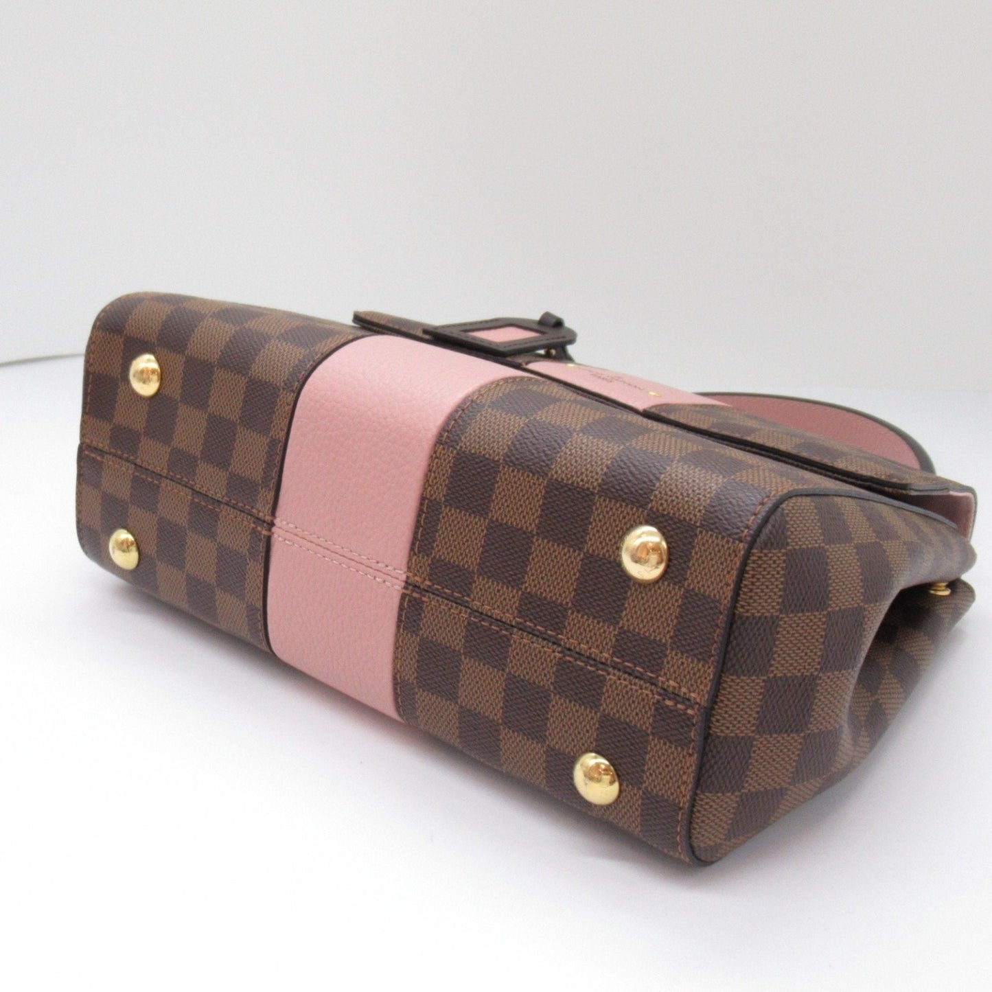 Louis Vuitton Brown Magnolia Coated Canvas Shoulder Bag