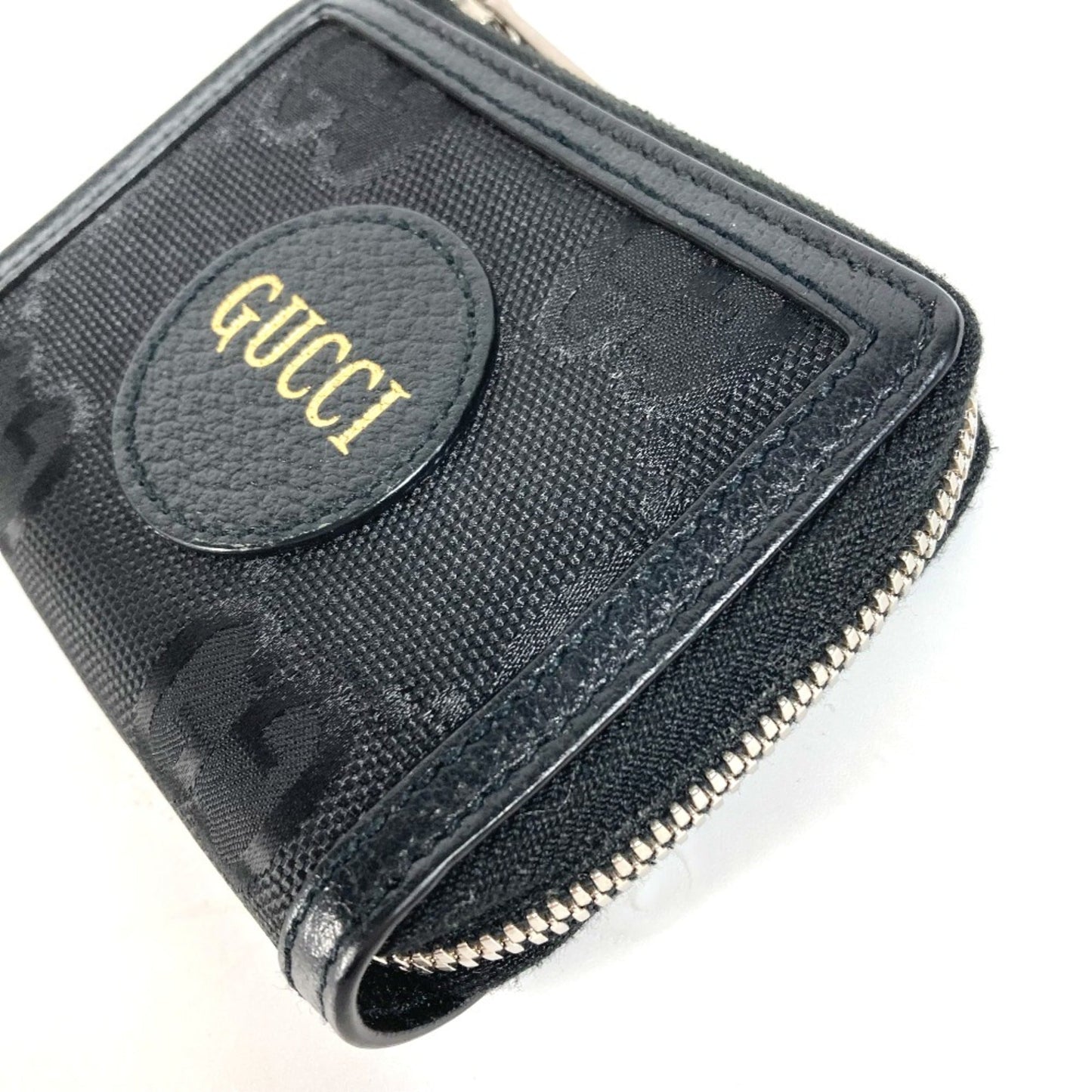 Gucci Black Cloth Coin Purse/Coin Case