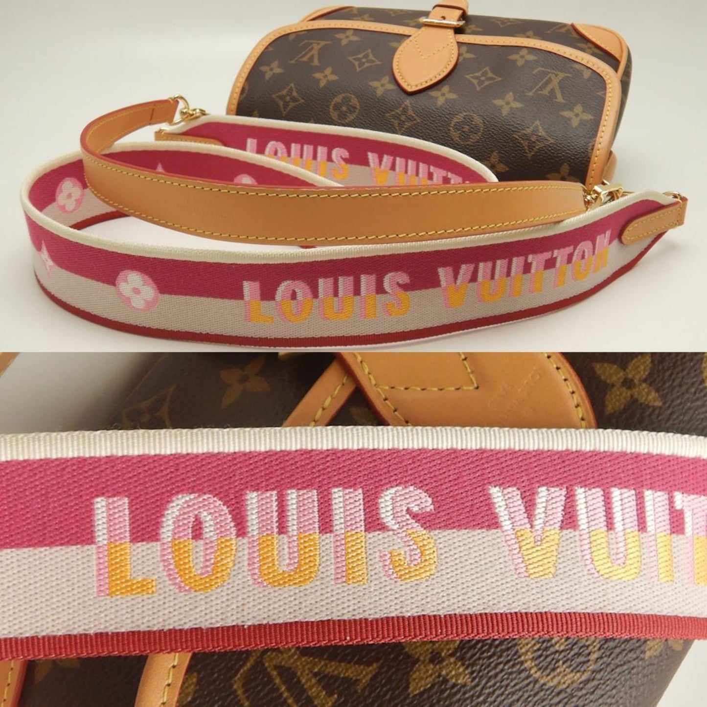 Louis Vuitton Fuchsia Pvc Shoulder Bag