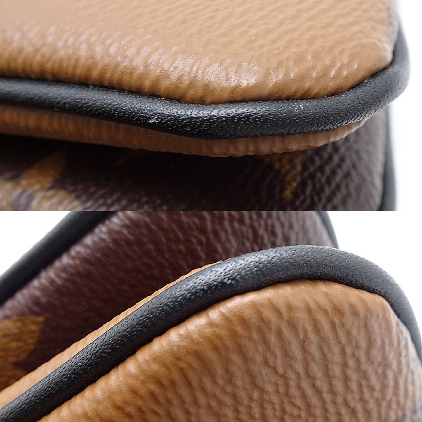 Louis Vuitton Brown Canvas Shoulder Bag