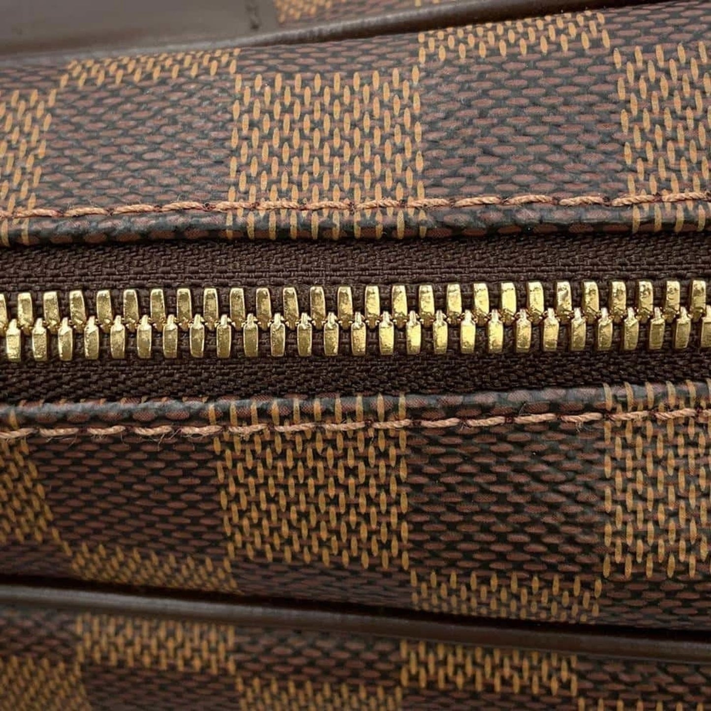 Louis Vuitton Red Color Damier Canvas Shoulder Bag