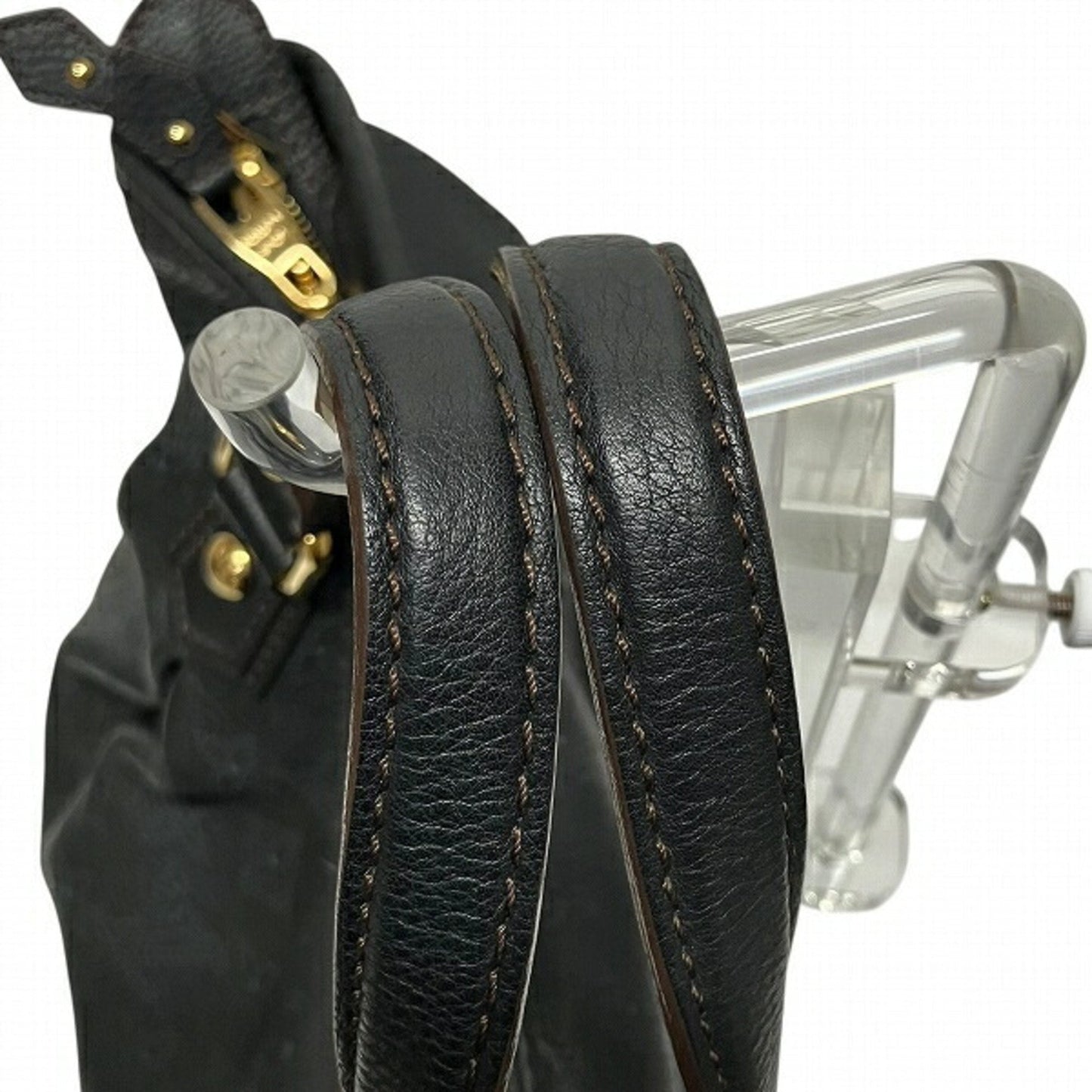 Louis Vuitton Mahina Noir Mahina Leather Handbag Shoulder Bag