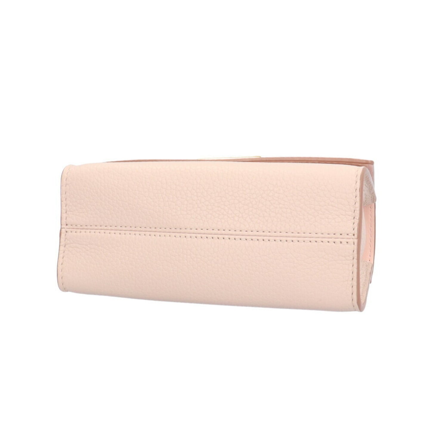 Louis Vuitton Beige Grayish Leather Shoulder Bag