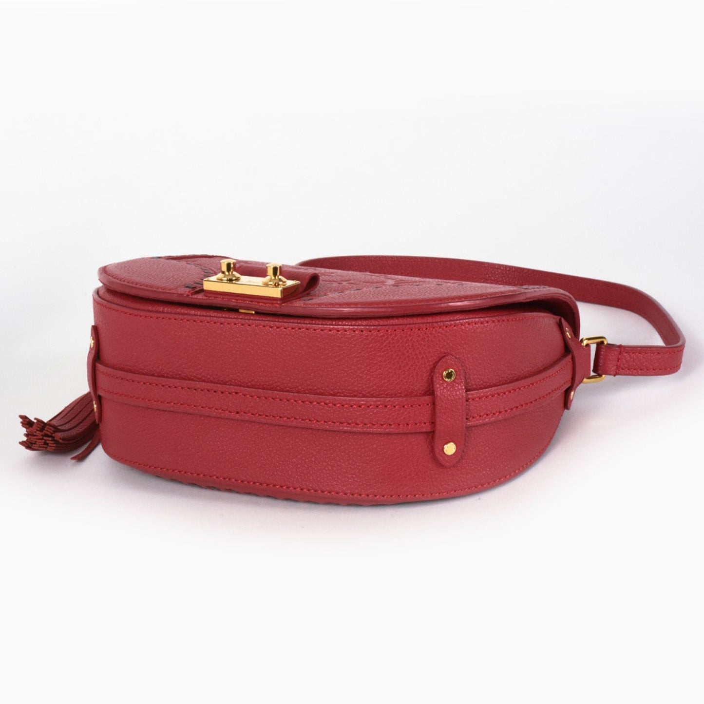 Louis Vuitton Red Color Monogram Empreinte Shoulder Bag