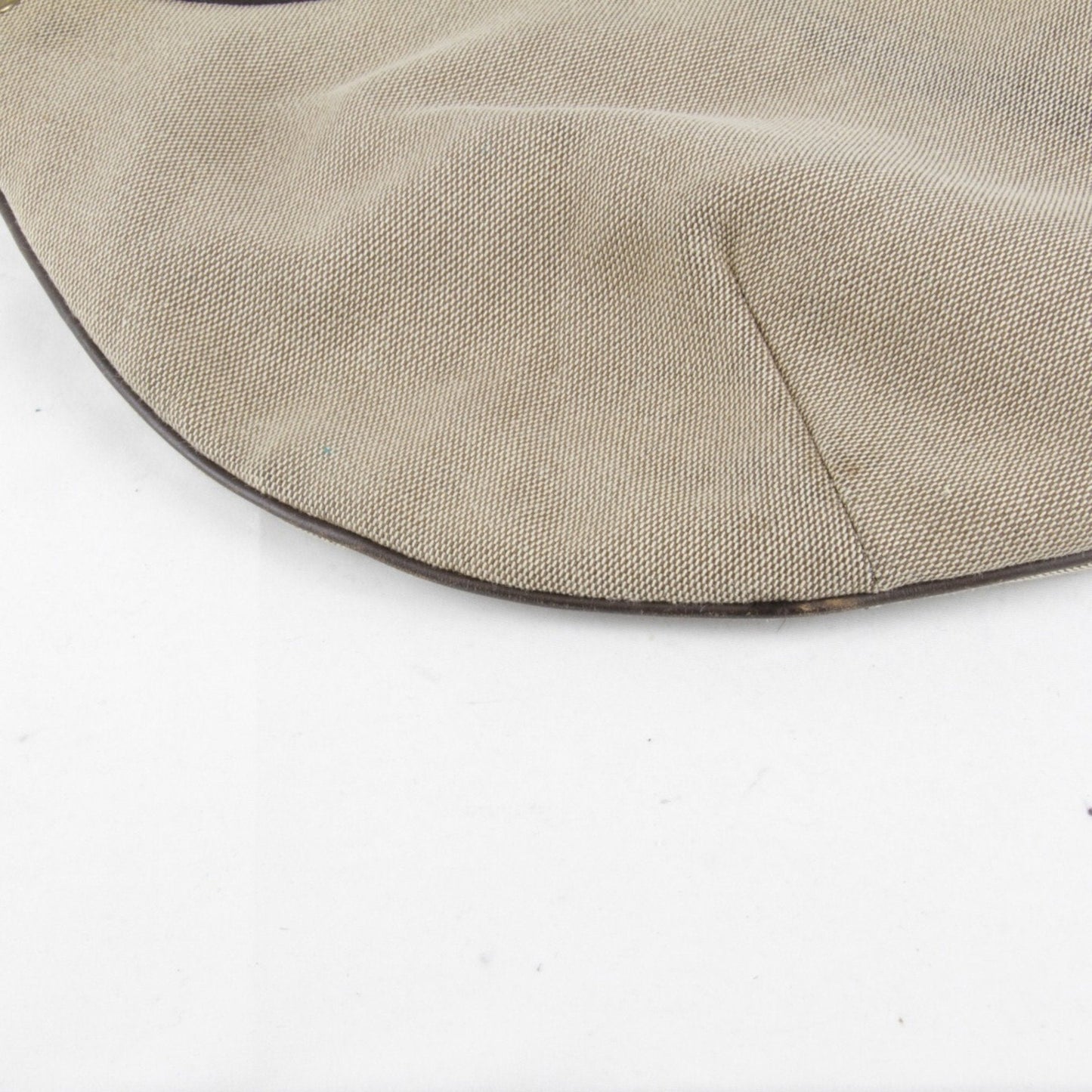 Gucci Khaki Canvas Handbag